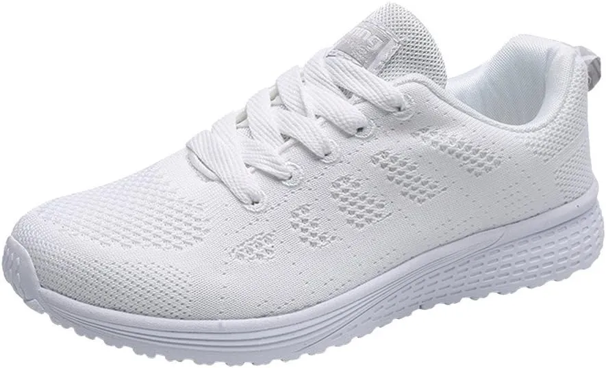 Sneakers for Men White Tennis Shoes Women Mules for Women Flats Round Toe Flats Comfortable Women Loafers Shoes Casual White Platform Sneakers