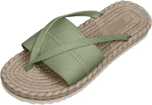 SuanlaTDS Womens Flat Sandals Flip Flops Comfortable 2025 Thong Split Toe Summer Dress Beach Open-toe Slip On Slides Slippers Dressy Walking Bohemian Outdoor Party Low Heels Flats Sandals