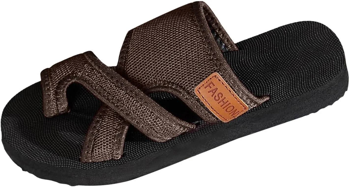 Summer Sandals Women Split Toe Stylish Hollow Out Mesh Slide Non-Slip Sandals Comfortable Breathable Flip Flops Comfort Open Toe Slip On Flats Outdoor Walking Lightweight Flip Flop