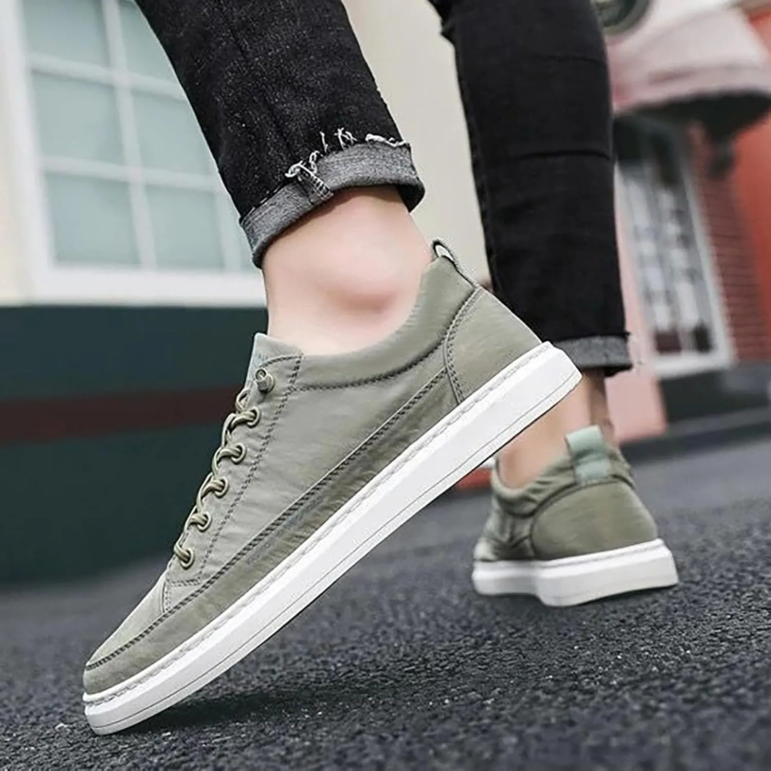 Walking Sneakers for Women Arch Suport Boat Shoes Men Mules for Women Flats Women's Wide Loafers Black Loafers Women Wide with Womens White Sneakers Casual