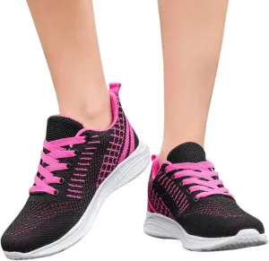 White Sneakers for Women Platform Sneakers for Women Slip On Sneakers Women Walking Shoes for Women Summer Fashion Non Slip Round Toe Breathable Platform Casual Sneakers
