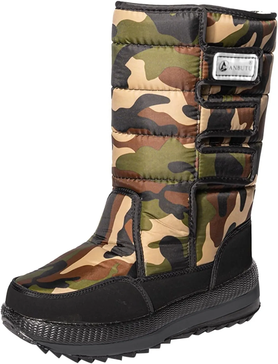 Winter Boots for Women Wide Width Sporty Slip On Boots Womens Snow Boots Winter Shoes Warm Fur Lined Winter Shoes for Women Waterproof Womens Rain Boots Men's Snow Booties
