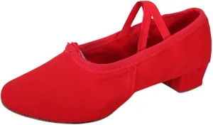 Women Ladies Dancing Prom Ballroom Latin Ballet Dance Singles Shoes Light Low Heels, 6.5