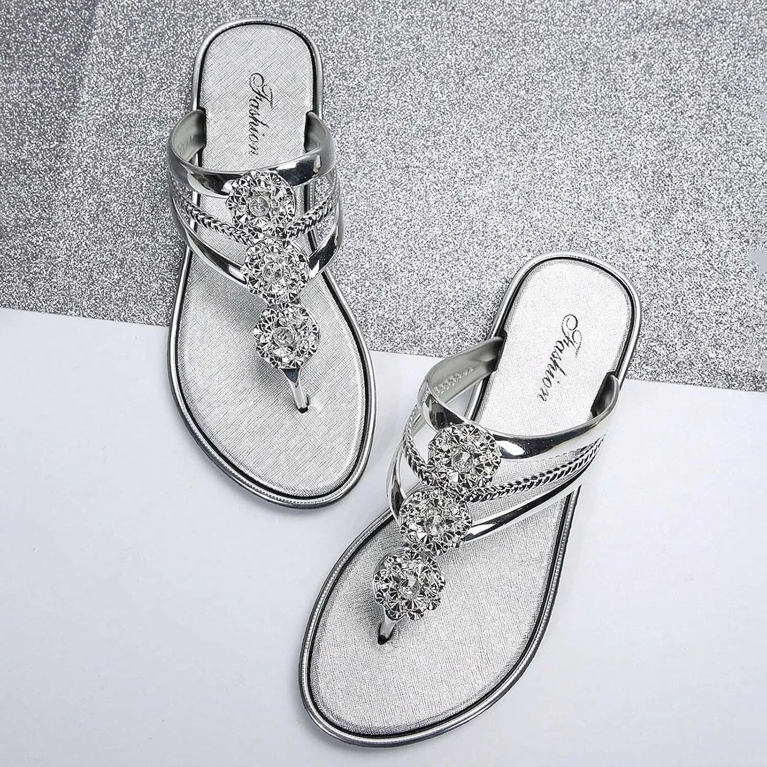 Women's Elastic Strap Bohemian Sandals Casual Summer Comfortable Walking Shoes Fashion Flat Sandals for Women