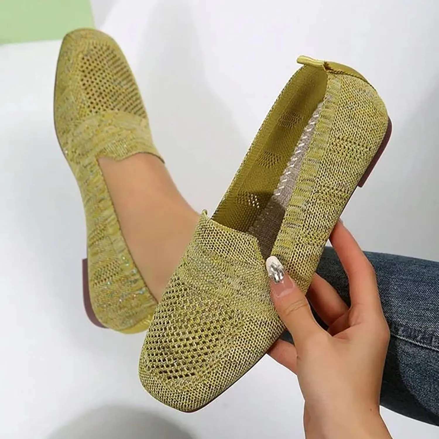 Womens Fall Shoes Women's Sneakers with Arch Support Women Loafers Indoor and Outdoor Soft Sole Fashion Christmas Sneakers Women Women's Wide Loafers