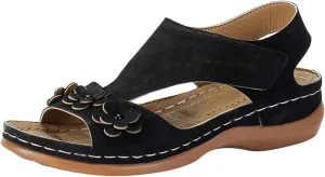 Womens Recovery Sandals Comfortable Orthopedic Slides Wedge Slippers Ladies Slip On Lightweight Eva Platform Shoes for Summer Beach Oceanside Holiday Outdoor
