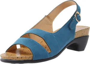 Womens Sexy High Chunky Heels Open Toe Platform Block Slingback Dress Pumps Shoes Glitter Elegant Comfortable Low Pump