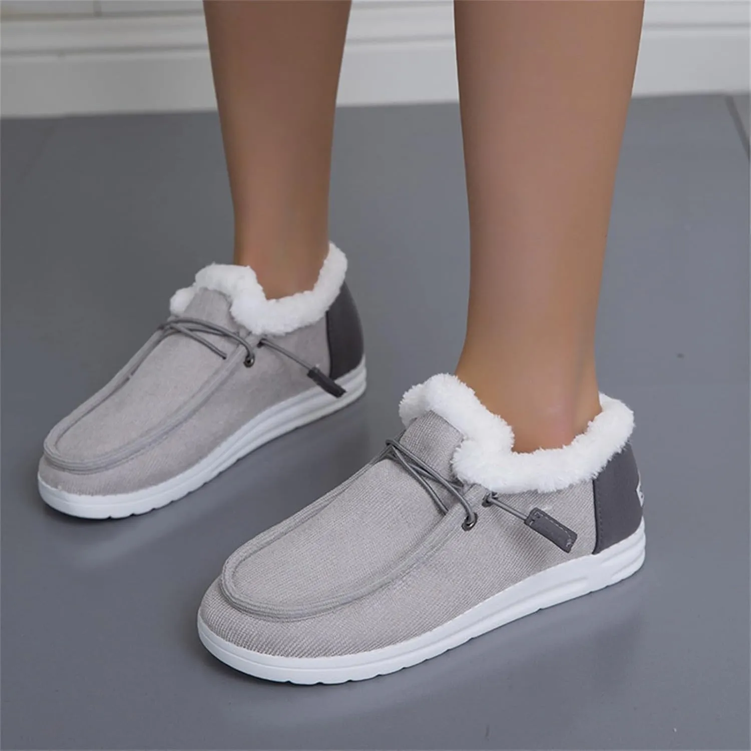 Womens Shoes Fall 2024Womens White Sneakers Mens Loafers Casual Slip On Solid Color Comfy Casual Christmas Shoes for Women Athletic Comfortable Dressy Slip on