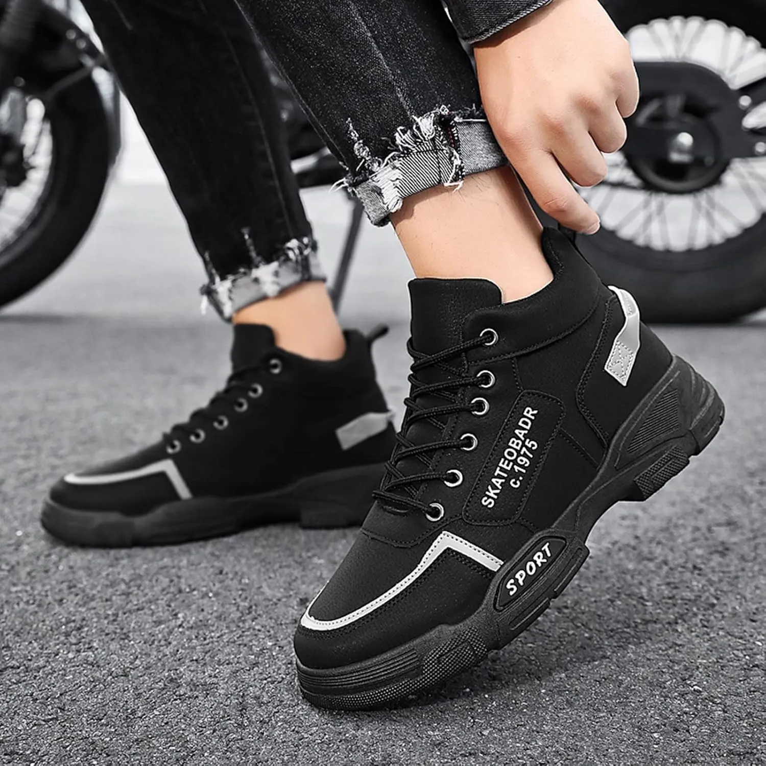 Women's White Fashion Sneakers Sneakers for Men Running Shoes for Men Wide Toe Box Trendy Casual Women Loafers Dress Sneakers Men Slip On