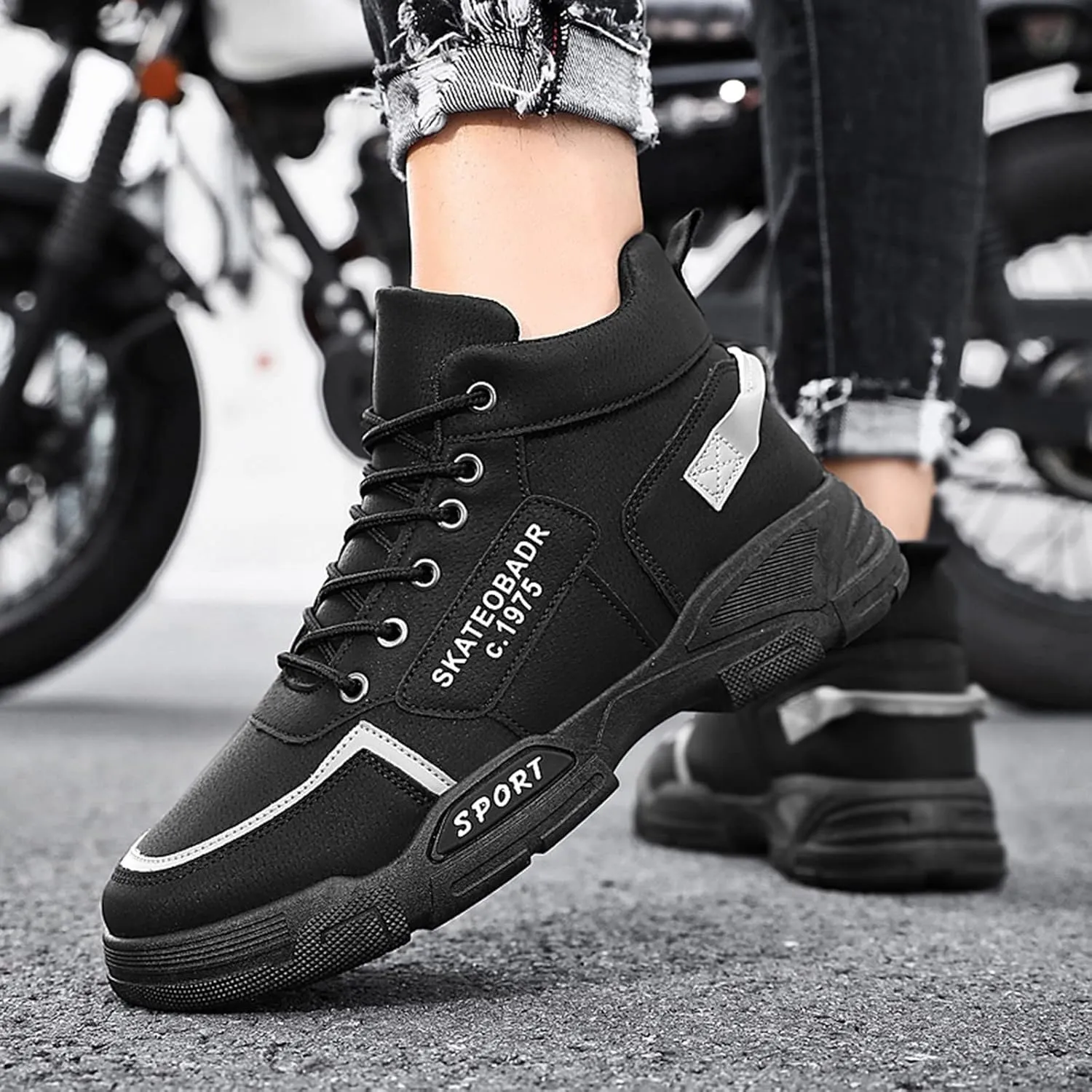 Women's White Fashion Sneakers Sneakers for Men Running Shoes for Men Wide Toe Box Trendy Casual Women Loafers Dress Sneakers Men Slip On