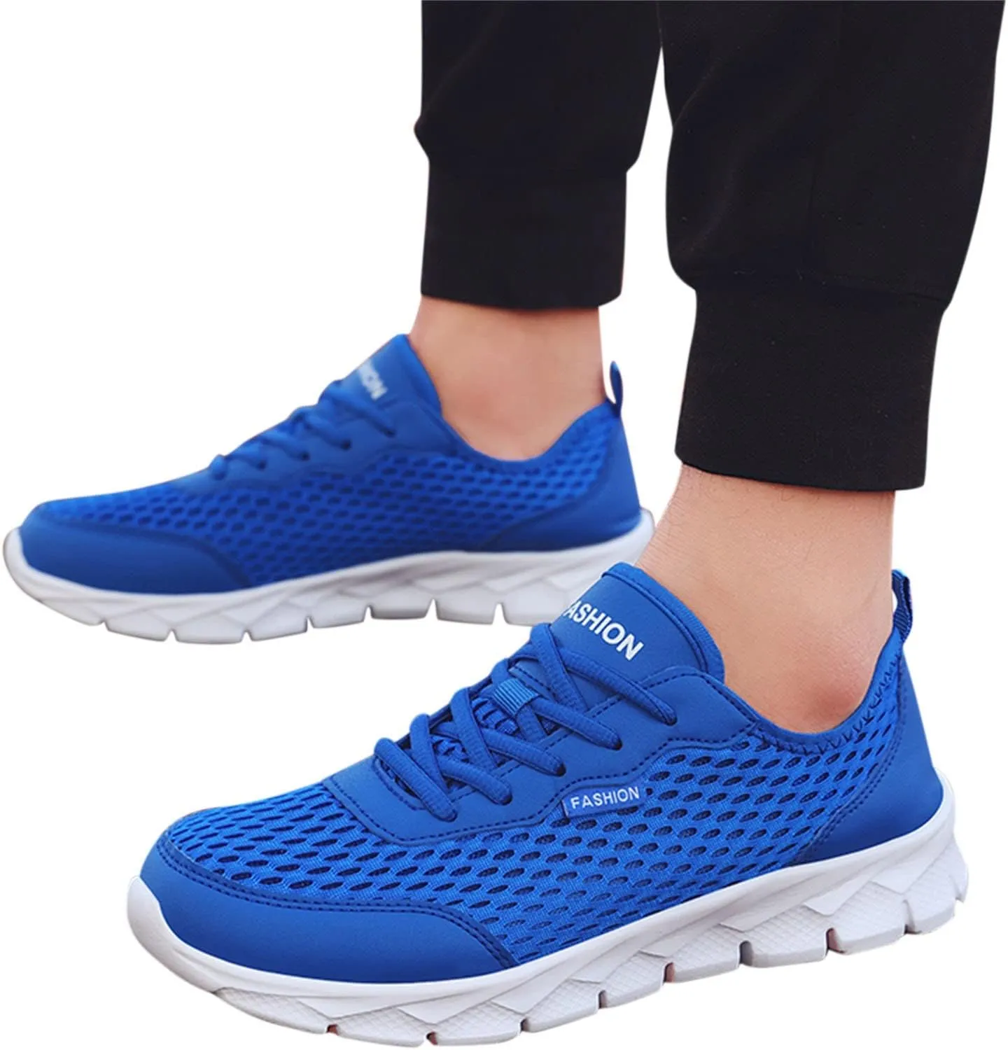 Womens White Tennis Shoes Black Sneakers for Women Men's Running Shoes Comfortable Dressy Slip on Black Loafers Women Platform Women's Sneakers with Arch Support