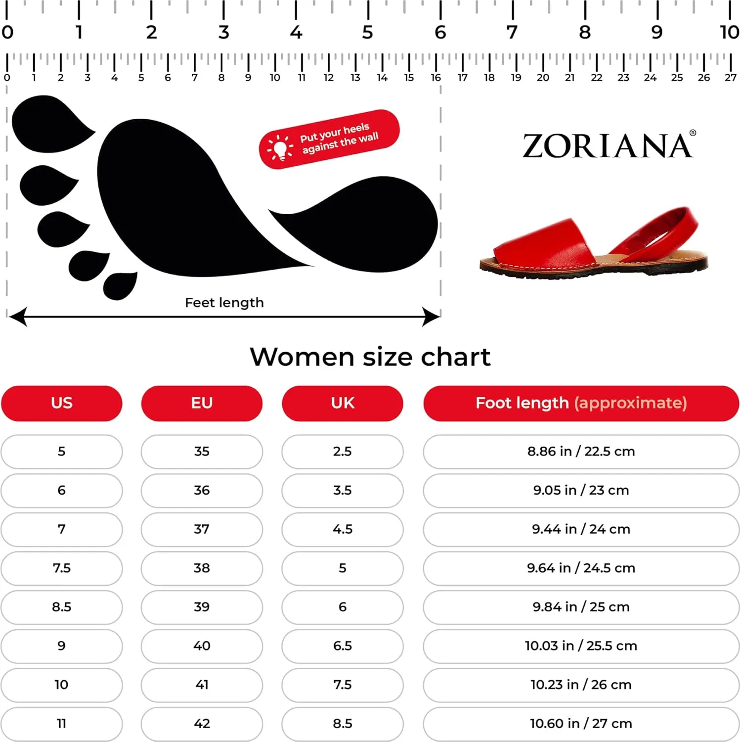 ZORIANA Sandals for Women Handmade Leather, Dressy, Comfortable Sling Back Shoes Flat - Fashion Exclusively Made in Spain - Avarca Summer Trending Slingback Shoes 2023, 100% Spanish Genuine Leather
