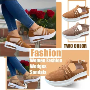 ZSpzx Orthopedic Wedge Sandals for Women Dressy Summer 2025 Comfortable Walking Platform Heels Dotmalls Shoes Foot Arch Support Casual Ankle Strap Wedges Buckle Slip On Loafers Low Top Sneakers